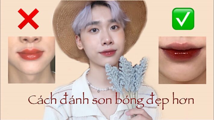 Cách đánh son bóng