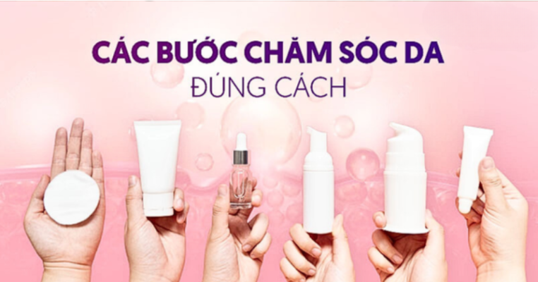 các bước khi dùng kem dưỡng trắng da mặt cho tuổi dậy thì 