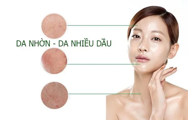 Kem dưỡng trắng da mặt cho da nhờn